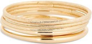 Nordstrom Rack Knife Edge Bangle in Gold at Nordstrom Rack