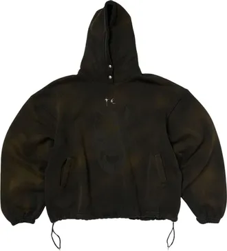 Thug Club Riding Skull Hoodie Brown TC26SS0701