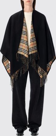 Burberry Mantella in lana merino reversibile Burberry