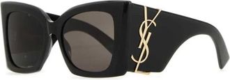 Saint Laurent Gafas de sol oversize ojo de gato Blaze - Accessories - Mujer - Negro - ONE SIZE