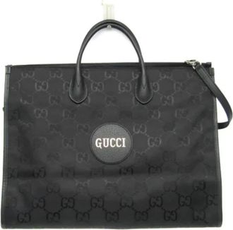 Gucci Vintage, unisex, Zwart, ONE Size, Leer, Pre-owned Canvas gucci-bags