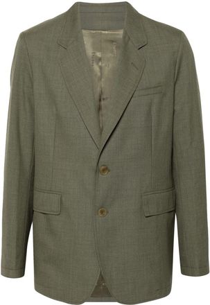 Études Studio Plane Suiting virgin wool blazer - unisex - Polyester/Viscose/Virgin Wool - 46 - Green