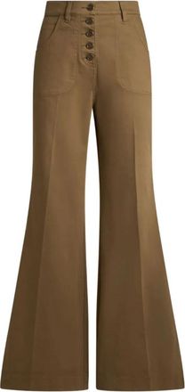 Etro Beige Flared Jeans