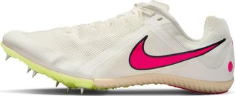 Nike Nike Unisex Zoom Rival Multi Running Shoe, Sail Fierce Pink Lt Lemon Twist, 9.5 UK
