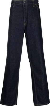 Carhartt Work in Progress Single Knee Pant - Heren - Regular Fit Jeans - Blauw - W34 L30 - Katoen - Jeans