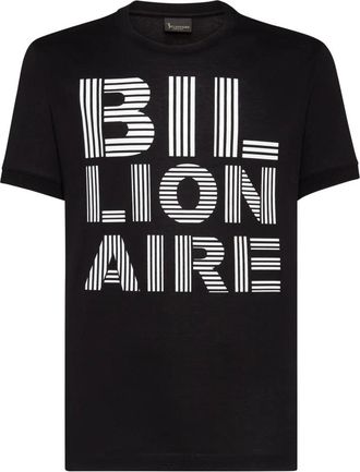 Billionaire Boys Club T-shirt Ronde Hals SS Logos - Heren - T-shirts - Zwart - XS - Katoen - Tops