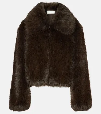 Frankie Shop Hope faux fur jacket