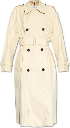 Burberry Gabardine Trenchcoat - Dames - Trenchcoats - Beige - 3XS - Katoen - Jassen