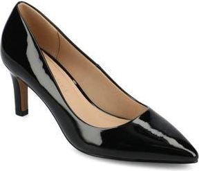 Journee Collection Scylee Pump in Patent/black at Nordstrom Rack, Size 8.5