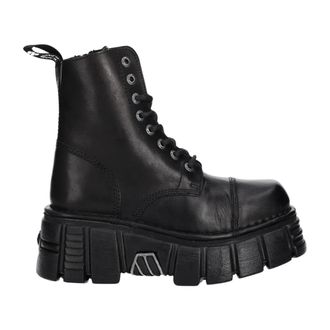 New Rock Mujer, Zapatos, Negro, Talla: 39 EU