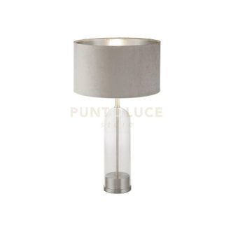 Searchlight Searchlight - Lampada Scrivania Contemporanea Oxford Acciaio Ottone Velluto Talpa 1 Luce E27