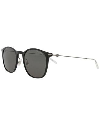 Montblanc Mens MB0098S 53mm Sunglasses