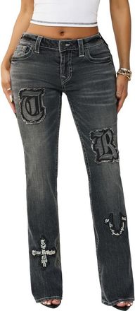 True Religion Becca Bootcut Jeans in Lush Glow at Nordstrom, Size 24