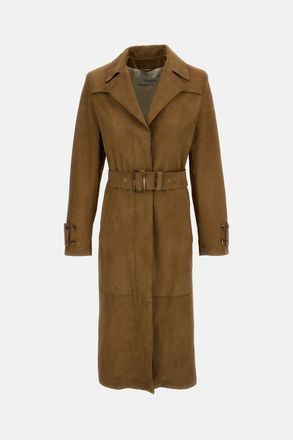 Golden Goose Trench Scamosciato