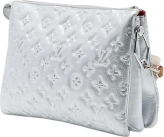 Louis Vuitton Pre-owned Coussin PM - Dames - Vintage Schoudertas - Grijs - ONE Size - Leer - Vintage
