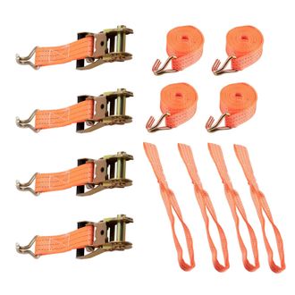 OEM Cinghia Di Carico, Materiale In Poliestere, Lunga 2,90 M, Larga 38 Mm, Resistenza Alla Trazione 1 Tonnellata, Resistenza Alla Trazione 2 Tonnellate