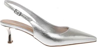 Baldinini Slingback Pomp - Dames - Pumps - Grijs - 39 EU - Leer - Schoenen