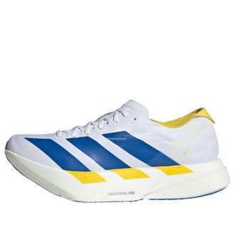 adidas Adizero Adios Pro 4 White Blue Yellow KI9388