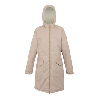 Regatta Womens/Ladies Romine II Waterproof Jacket (Warm Taupe/Light Vanilla) - Size 10 UK