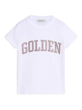 Golden Goose Cotton T-Shirt - White