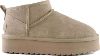 Colors Of California Ultra Mini Platform Tau - Dames - Winterlaarzen - Bruin - 39 EU - Schoenen
