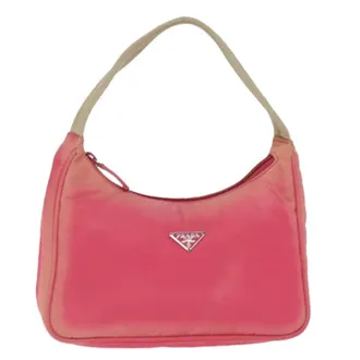 Prada Pre-owned Shoulder Bags, female, Pink, Size: ONE SIZE Pre-owned Vintage Shoulder Bag