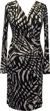 Ghost Jersey Black and Nude Dress Size XS