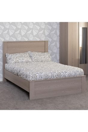 Seconique Paris 46 Double Bed in Light Grey