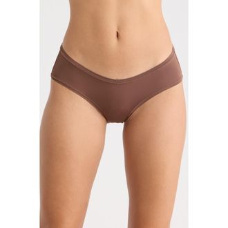 Florence By Mills Soft Flex Hipster Panties in Chestnut at Nordstrom Rack, Size Xx-Large