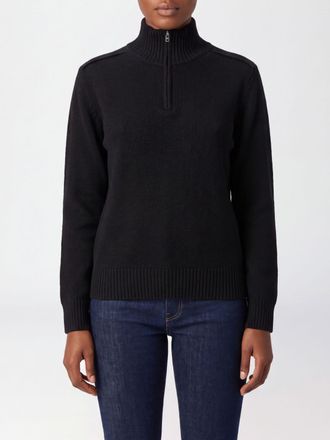 Guest In Residence Maglia a collo alto in 100% cashmere con mezza zip