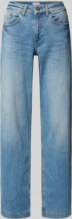 Smith & Soul Wide Leg Jeans im Used-Look Modell Sina in Jeansblau, Größe 26/32