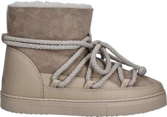 INUIKII Classic Sneaker - Dames - Winterlaarzen - Grijs - 42 EU - Leer - Schoenen
