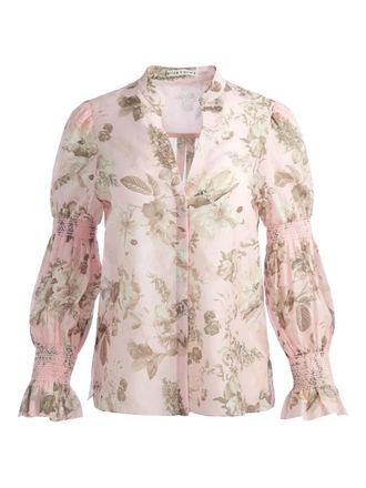 Alice & Olivia Ilan shirt - Neutrals
