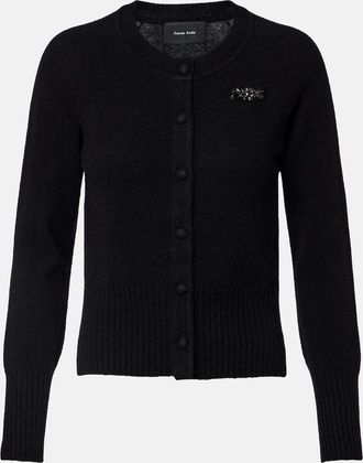 Simone Rocha Embellished cashmere cardigan