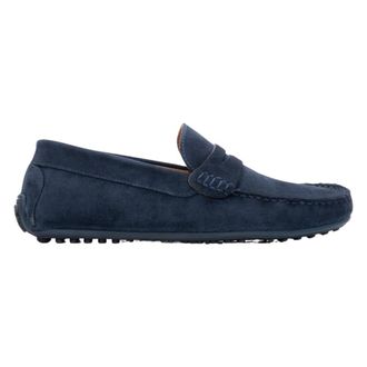 Estro & Luminara Heren, Schoenen, Blauw, Maat: 43 EU Velours