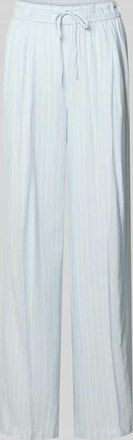 s.Oliver Red Label Relaxed Fit Weite Hose aus Leinen-Viskose-Mix in Hellblau, Gr&ouml;&szlig;e 36/32