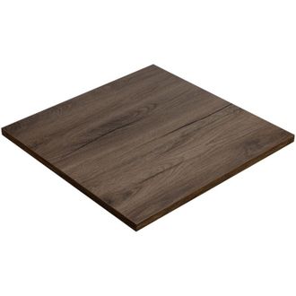 OEM Tablero De Mesa Laminado Roble Chocolate 68 X 68 Cm Para Mesa O Mesa De Centro