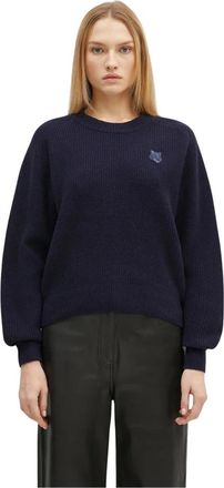 Maison Kitsun&eacute; Mujer, Jerseys, Azul, Talla: M