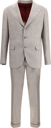 Brunello Cucinelli Silk And Wool Suit