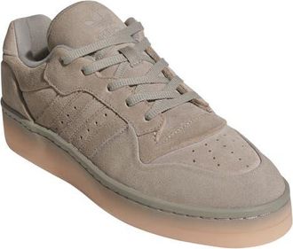 adidas Rivalry Lux Low Top Basketball Sneaker in Putty Beige/Powder Coral at Nordstrom, Size 9.5 Womens