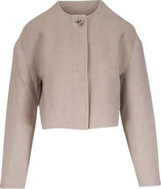 Veronica Beard Giacca crop Philips - Toni neutri