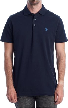 U.S.Polo Association Polo met korte mouwen - Heren - Polos - Blauw - 2XL - Katoen - Tops