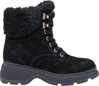 Guess Vikki Veterlaarzen - Dames - Winterlaarzen - Zwart - 36 EU - Polyester - Schoenen