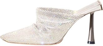 Benedetta Bruzziches Goliarda Mules - As You Like It - Dames - Muiltjes - Grijs - 36 EU - Leer - Schoenen
