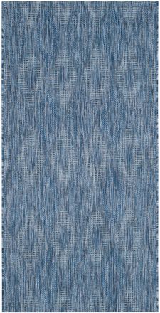 Safavieh Alfombra contempor&aacute;neo de polipropileno azul, 122 x 170 cm