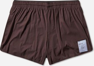 SATISFY Men s Space-O 2.5in Distance Shorts Deep Mahogany