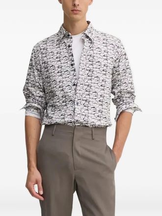 Joop Camicia con stampa - Nero