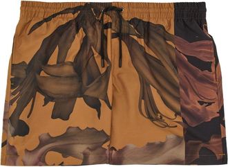 Dries Van Noten Printed Swimsuit-Uomo