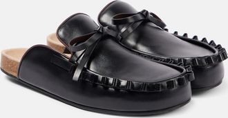 J.W.Anderson Ruffled leather mules