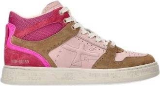 Premiata 6024 Sneakers - Klassiek Brogue-ge&iuml;nspireerd Ontwerp - Dames - Sneakers - Bruin - 38 EU - Leer - Schoenen